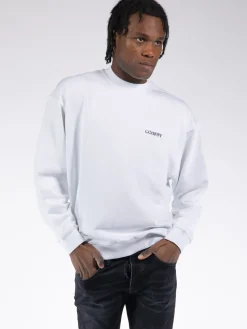 MARCELO BURLON Felpe<FELPA COUNTY MANIFESTO Bianco, Nero