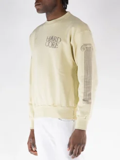 ARIES Felpe<FELPA CREW AGED HARDCORE Beige