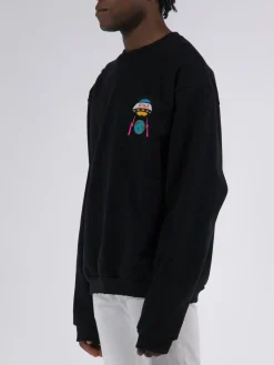 MEMBERS OF THE RAGE Felpe<FELPA CREWNECK Nero