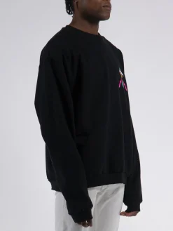 MEMBERS OF THE RAGE Felpe<FELPA CREWNECK Nero