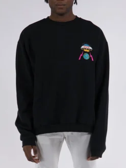 MEMBERS OF THE RAGE Felpe<FELPA CREWNECK Nero
