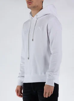 LANVIN Felpe<FELPA EMBROIDERED Bianco