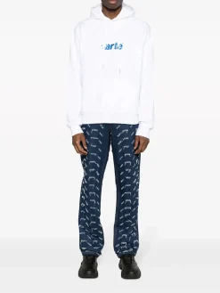 ARTE Felpe<FELPA FADE Azzurro, Bianco