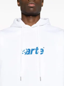 ARTE Felpe<FELPA FADE Azzurro, Bianco