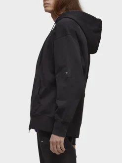Y-3 Felpe<FELPA FRENCH TERRY ZIP HOODIE Nero