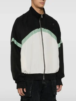 RHUDE Felpe<FELPA FULL ZIP AWAKING Bianco, Nero, Verde