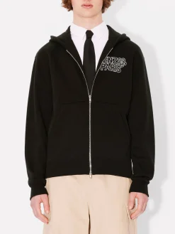 KENZO Felpe<FELPA FULL ZIP CONSTELLATION Nero