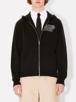 KENZO Felpe<FELPA FULL ZIP CONSTELLATION Nero