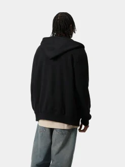 CARHARTT WIP Felpe<FELPA FULL ZIP ELDON SCRIPT Nero