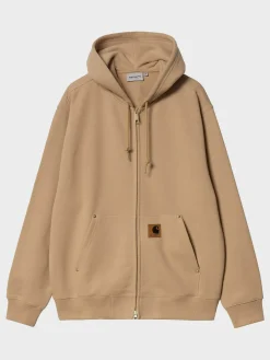 CARHARTT WIP Felpe<FELPA FULL ZIP ELDON SCRIPT Beige