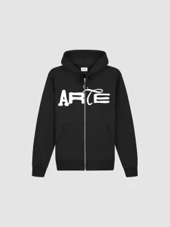 ARTE Felpe<FELPA FULL ZIP GOOD ENERGY Bianco, Nero