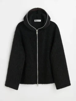 OUR LEGACY Felpe<FELPA FULL ZIP HOOD Nero