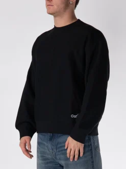CARHARTT WIP Felpe<FELPA FULL ZIP LABEL SCRIPT Nero
