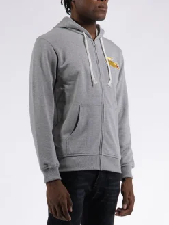 COMME DES GARCONS SHIRT Felpe<FELPA FULL ZIP LOGO Giallo, Grigio