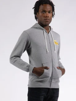 COMME DES GARCONS SHIRT Felpe<FELPA FULL ZIP LOGO Giallo, Grigio