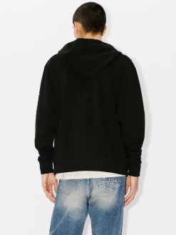 KENZO Felpe<FELPA FULL ZIP LUCKY TIGER Arancione, Bianco, Nero, Rosso