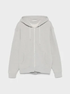 OUR LEGACY Felpe<FELPA FULL ZIP RASCAL HOOD Grigio