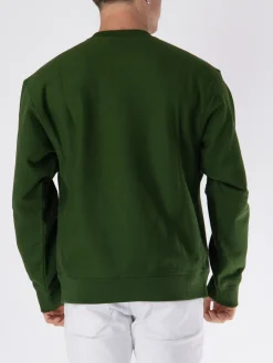 CARHARTT WIP Felpe<FELPA GIROCOLLO AMERICAN SCRIPT Verde