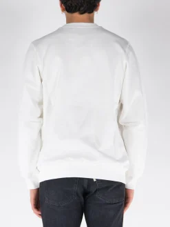 CASABLANCA Felpe<FELPA GIROCOLLO LE JEU PRINTED Bianco, Verde