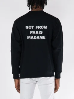 FELPA HOODIE SLOGAN Felpe<FELPA GIROCOLLO SLOGAN Bianco, Nero