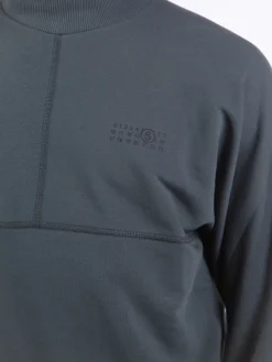 MM6 MAISON MARGIELA Felpe<FELPA HIGH-NECK Grigio