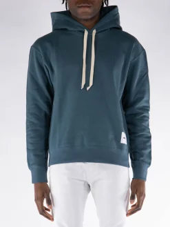 JIL SANDER Felpe<FELPA HOODIE Blu