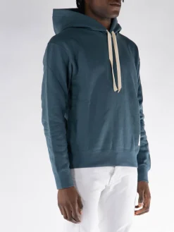 JIL SANDER Felpe<FELPA HOODIE Blu