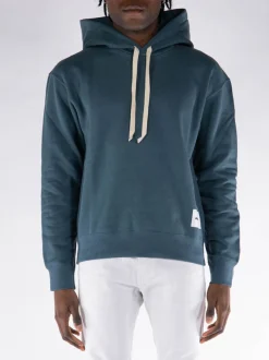 JIL SANDER Felpe<FELPA HOODIE Blu