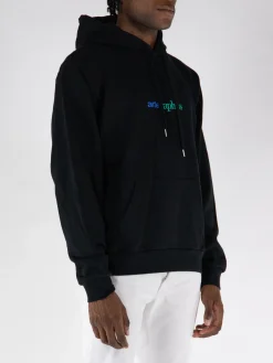 ARTE Felpe<FELPA HOODIE ABSTRACT GRAPHICS Nero