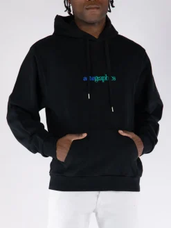 ARTE Felpe<FELPA HOODIE ABSTRACT GRAPHICS Nero