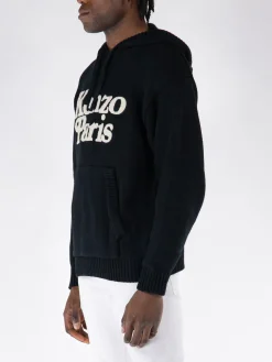 KENZO Felpe<FELPA HOODIE BY VERDY UNISEX Bianco, Nero