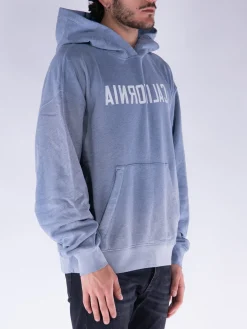 NAHMIAS Felpe<FELPA HOODIE CALIFORNIA SUNFADE Grigio