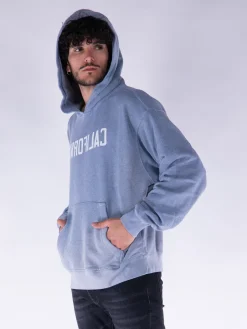 NAHMIAS Felpe<FELPA HOODIE CALIFORNIA SUNFADE Grigio