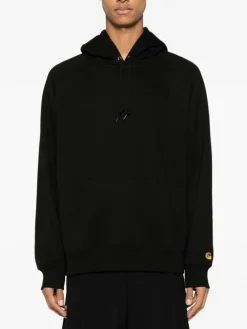 CARHARTT WIP Felpe<FELPA HOODIE CHASE Nero