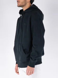 Y-3 Felpe<FELPA HOODIE FT CON ZIP Nero