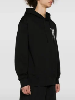 Y-3 Felpe<FELPA HOODIE GFX Bianco, Nero