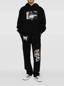 NAHMIAS Felpe<FELPA HOODIE GRILLZ Bianco, Nero