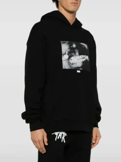 NAHMIAS Felpe<FELPA HOODIE GRILLZ Bianco, Nero