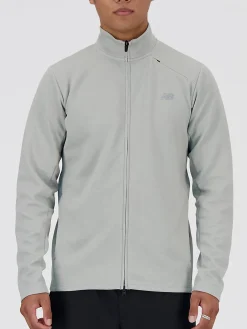 NEW BALANCE Felpe<FELPA HOODIE IN MAGLIA TECH FELPA FULL ZIP IN MAGLIA TECH Grigio