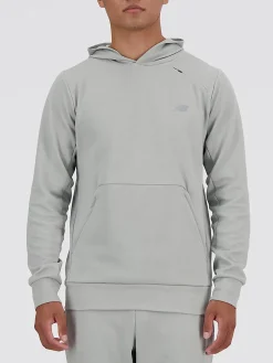 NEW BALANCE Felpe<FELPA HOODIE IN MAGLIA TECH Grigio