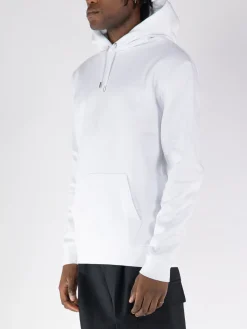 ENCRÉ Felpe<FELPA HOODIE INFLUENCER Bianco, Nero
