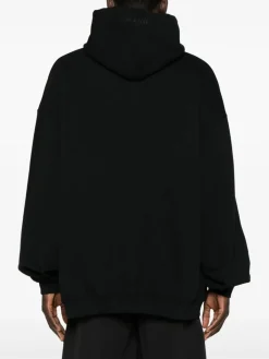 VETEMENTS. Felpe<FELPA HOODIE LIMITED EDITION Bianco, Nero
