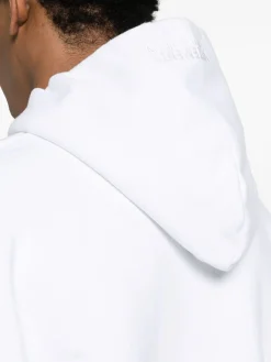 VETEMENTS. Felpe<FELPA HOODIE LIMITED EDITION Bianco, Blu