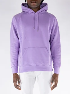POP TRADING COMPANY Felpe<FELPA HOODIE LOGO Viola