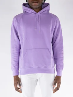 POP TRADING COMPANY Felpe<FELPA HOODIE LOGO Viola