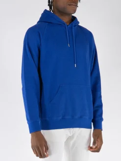 POP TRADING COMPANY Felpe<FELPA HOODIE LOGO Bianco, Blu
