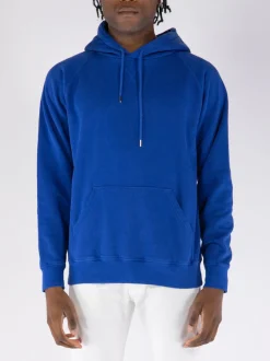 POP TRADING COMPANY Felpe<FELPA HOODIE LOGO Bianco, Blu