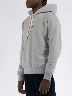 JIL SANDER Felpe<FELPA HOODIE LOGO Beige, Grigio, Nero
