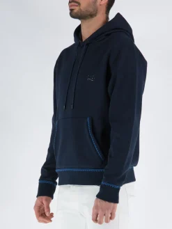 ETRO Felpe<FELPA HOODIE LOGO Azzurro, Blu
