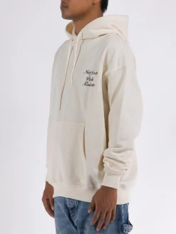 DROLE DE MONSIEUR Felpe<FELPA HOODIE NOT FROM PARIS Beige, Nero